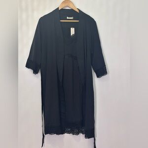 Understance Soft Bliss Chemise and Robe Set NWT